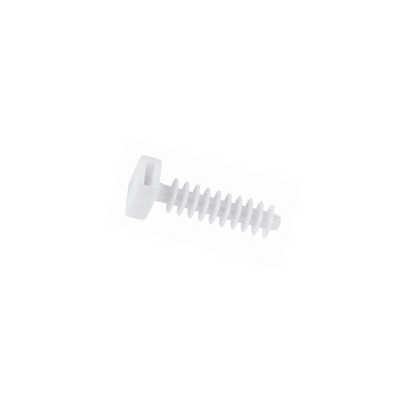 21163 100ud TACOS BLANCOS PARA BRIDAS Ø8mm 21163 100ud TACOS BLANCOS PARA BRIDAS Ø8mm