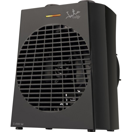 TV74 TERMOVENTILADOR VERTICAL NEGRO 1000-2000W