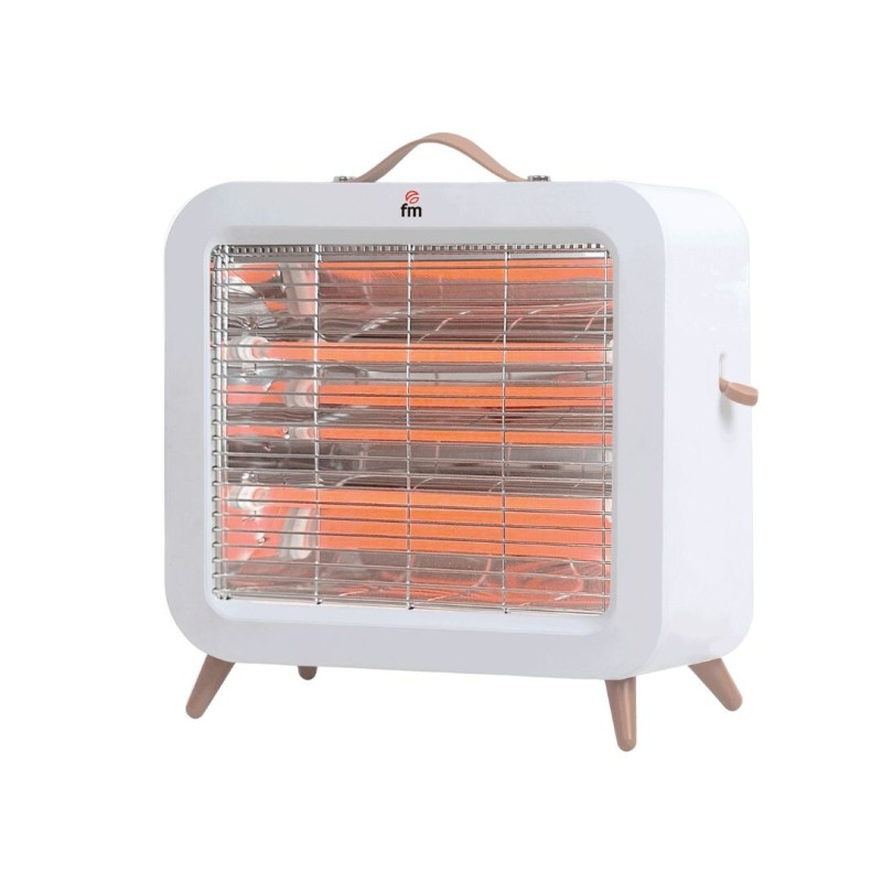 EV-700 ESTUFA HALOGENA BLANCA BARRAS DE CUARZO 700W FM