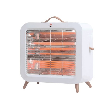EV-700 ESTUFA HALOGENA BLANCA BARRAS DE CUARZO 700W FM