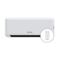 SPLIT CERAMICO DIGITAL CON MANDO 2000W HALCON FACULA