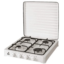 HG-400 COCINA A GAS DE EXTERIOR 4 FUEGOS CON TAPA FM
