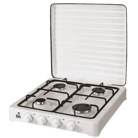 HG-400 COCINA A GAS DE EXTERIOR 4 FUEGOS CON TAPA FM