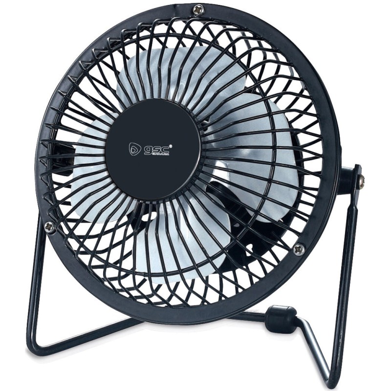 5000720 VENTILADOR NEGRO SOBREMESA USB OSCILANT 3W