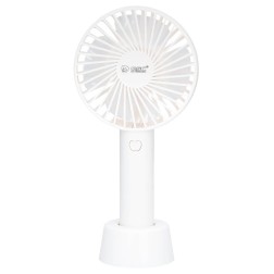 300010023 MINI VENTILADOR DE MANO USB RECARGABLE BLANCO BALU GSC