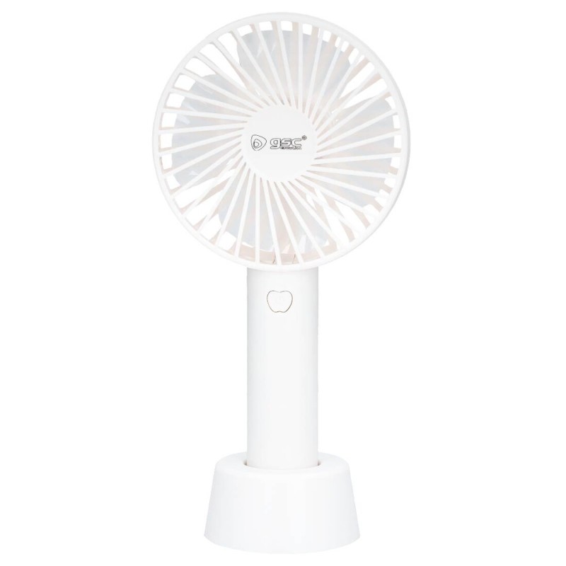 300010023 MINI VENTILADOR DE MANO USB RECARGABLE BLANCO BALU GSC 300010023 MINI VENTILADOR DE MANO USB RECARGABLE BLANCO BALU GSC