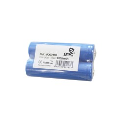 9000187 2 x PILA RECARGABLE 18650 GSC