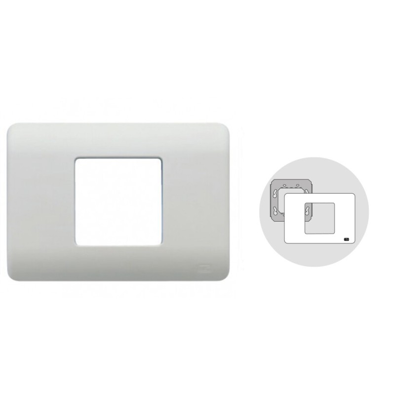 16652-B PLACA II ESTRECHOS BLANCO BJC REHABITAT