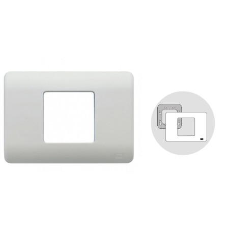 16652-B PLACA II ESTRECHOS BLANCO BJC REHABITAT