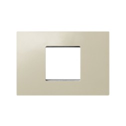 2700612-031 PLACA AMERICANA MARFIL 2 MODULOS