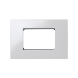 2700613-030 PLACA AMERICANA BLANCO 3 MODULOS