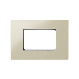 2700613-031 PLACA AMERICANA MARFIL 3 MODULOS