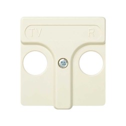 27053-31 PLACA SIMON p-R-TV MARFIL BL-