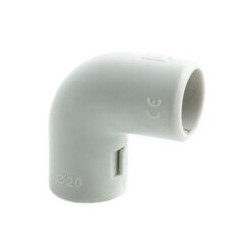 022100016 CODO 90º INSPECCIONABLE M-16 GRIS TUPERSA