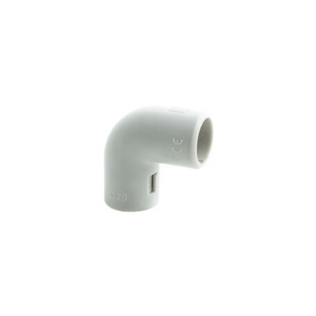 022100020 CODO 90º INSPECCIONABLE M-20 GRIS TUPERSA