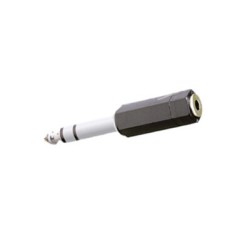 13-350 ADAPTADOR AUDIO 6,3mm A HEMBRA 3,5mm