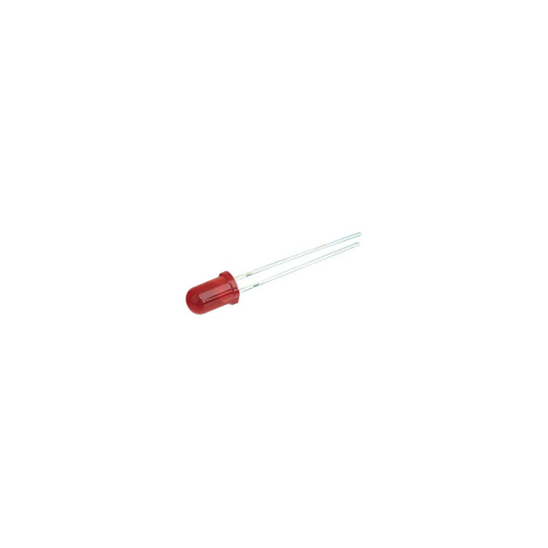 12-675-5-12-R-AL DIODO LED 5MM 12V ROJO DIFUSO