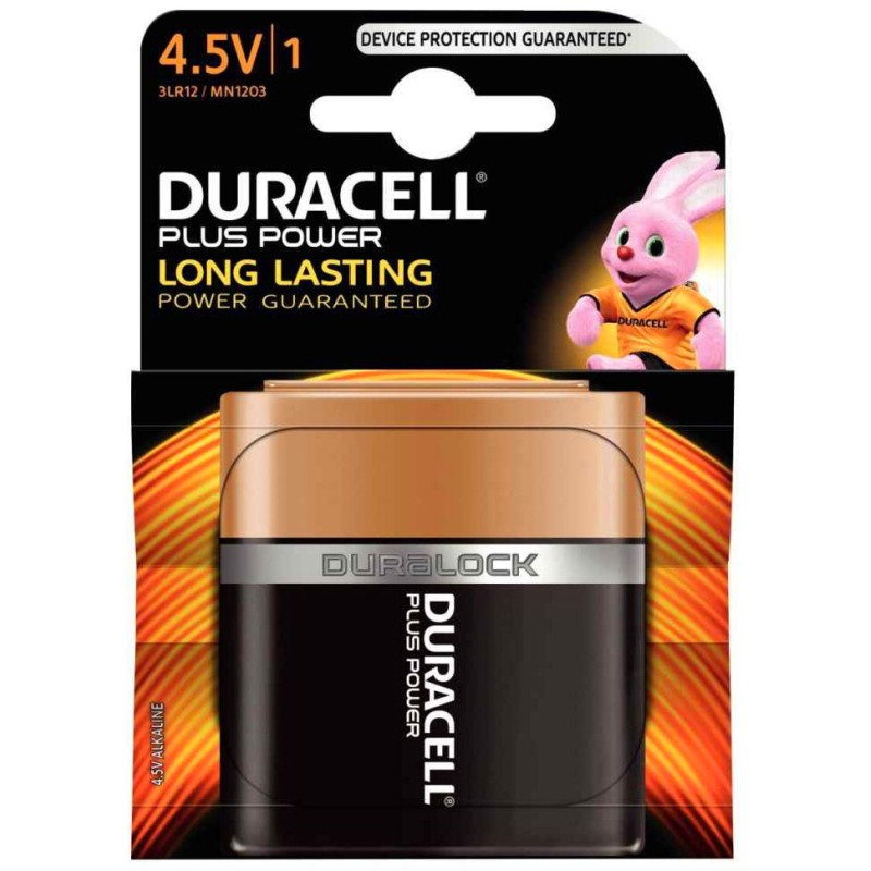 PILA ALCALINA 3LR12 4-5V DURACEL PLUS
