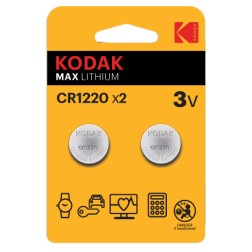 30417717 BL 2ud PILA BOTON CR1220 3V MAX KODAK