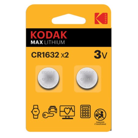 30417700 BL 2u PILA BOTON MAX KODAK CR1632 3V
