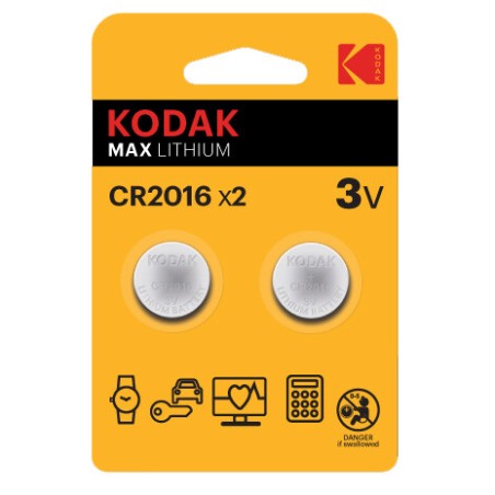 30417663 BL 2u PILA BOTON MAX KODAK CR2016 3V