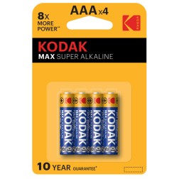 30952812 BL 4u PILA ALKALINA MAX KODAK AAA LR3 1,5V