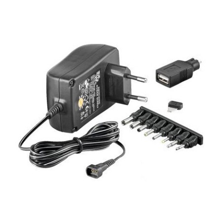 KA3IP25GS ALIMENTADOR UNIVERSAL AC-DC CON USB DH