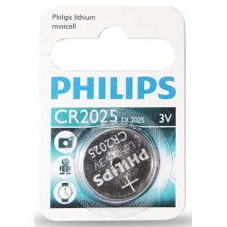 BL 1ud PILA CR2025 3V LITHIUM PHILIPS