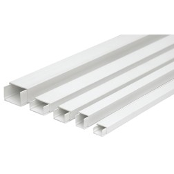 9151616 2m CANALETA A TORNILLO 16x16mm SOLERA