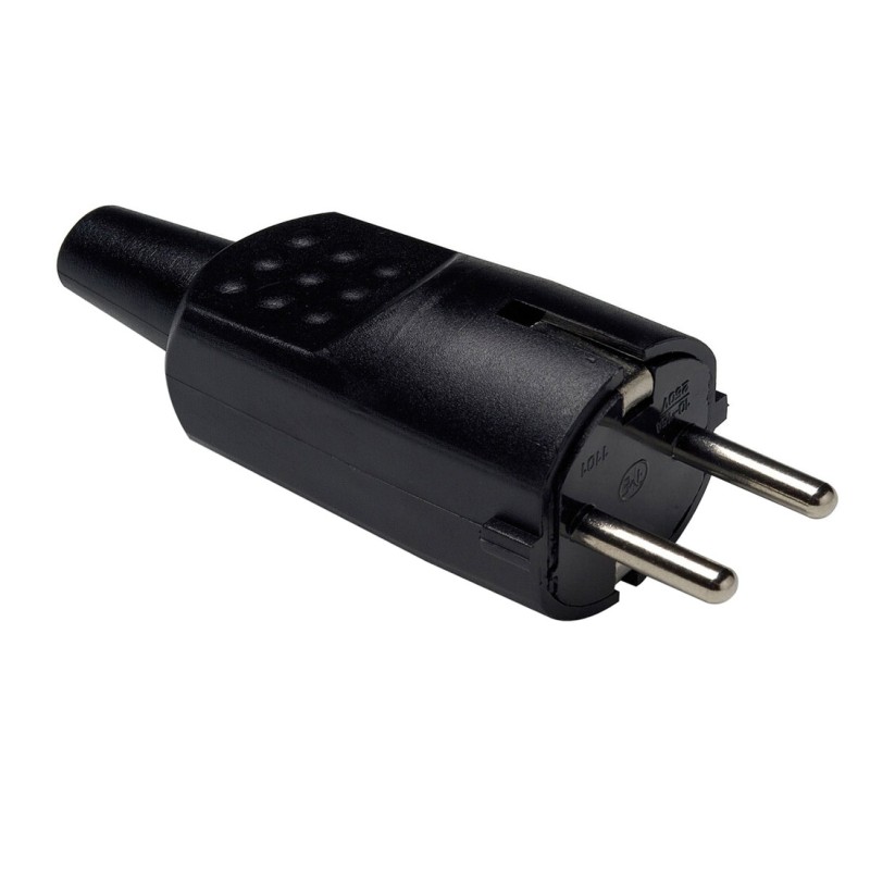 1104 RT CLAVIJA AEREA TTL NEGRA 16A GOMA FAMATEL