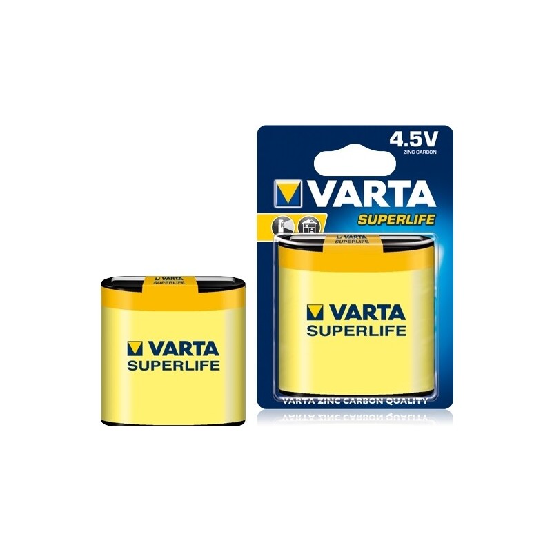 2012 BL 1ud PILA SALINA 2R12 4,5V VARTA SUPERLIFE