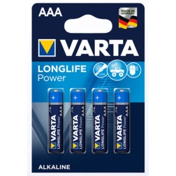 4903 BL 4ud PILA ALCALINA LR03 AAA VARTA LONGLIFE