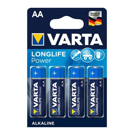4906 BL 4ud PILA ALCALINA LR6 AA VARTA LONGLIFE