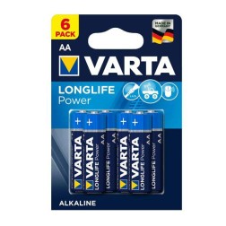 4906 BL 6ud PILA ALCALINA LR06 AA VARTA LONGLIFE