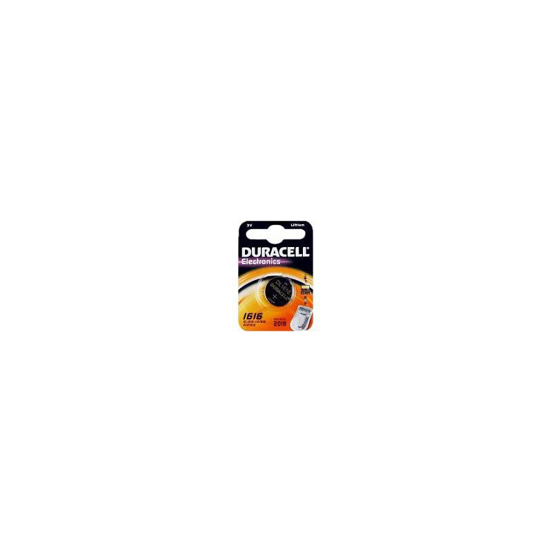 CR1616 - 1 x PILA BOTON DURACELL LITIO 3V