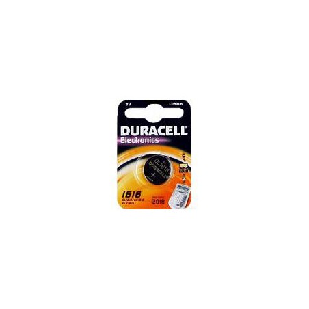 CR1616 - 1 x PILA BOTON DURACELL LITIO 3V