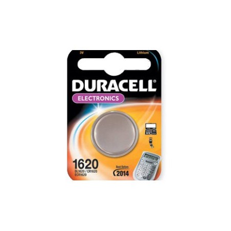 CR1620 - 1 x PILA BOTON DURACELL LITIO 3V