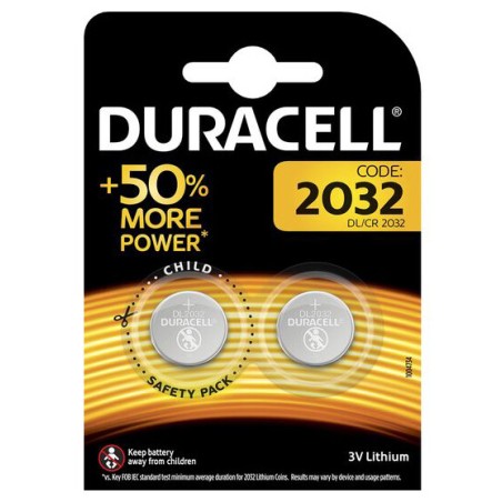 CR2032 BL 2ud PILA BOTON LITIO DURACELL