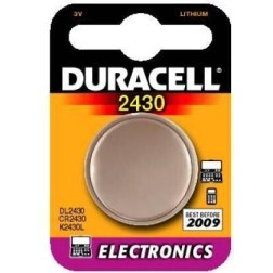 CR2430 - 1 x PILA BOTON DURACELL LITIO 3V