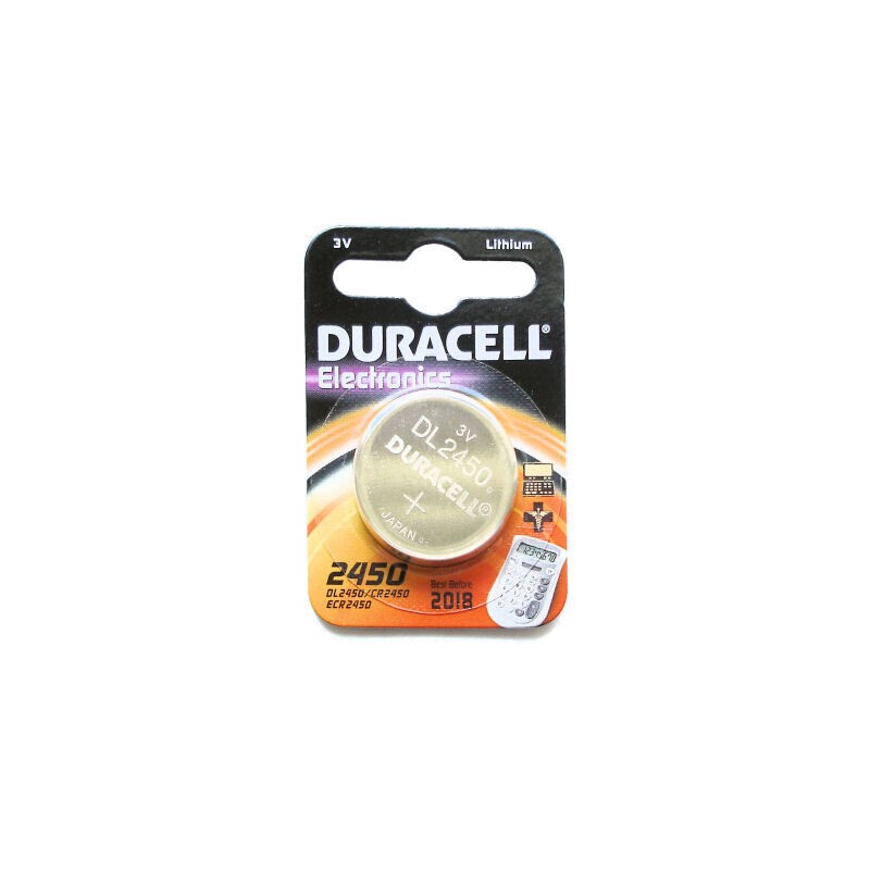 CR2450 1 x PILA BOTON DURACELL LITIO 3V