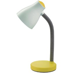 1900011-AM FLEXO SOBREMESA E27 AMARILLO