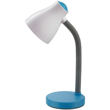 1900011-AZ FLEXO SOBREMESA E27 AZUL