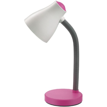 1900011-RO FLEXO SOBREMESA E27 ROSA