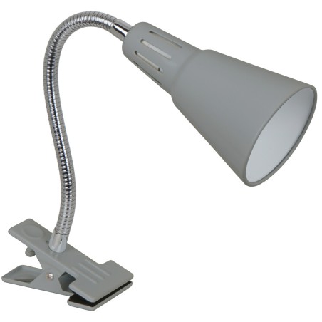 21042 FLEXO PINZA PLATA 1xE14 FLEXI LEDESMA
