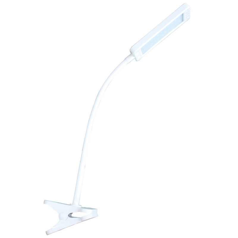 82-073-B FLEXO LED PINZA ORIENTABLE BLANCO 6W 3200 82-073-B FLEXO LED PINZA ORIENTABLE BLANCO 6W 3200