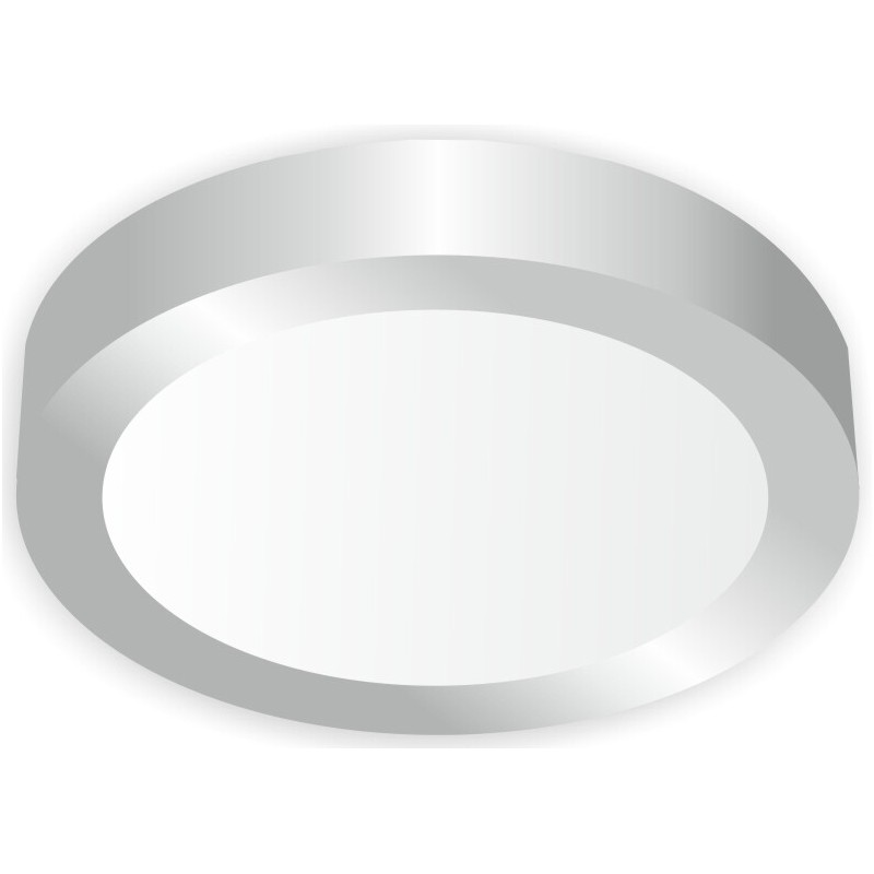 10875 DOWNLIGHT LED REDONDO SUP- 18W NIQUEL 6000K