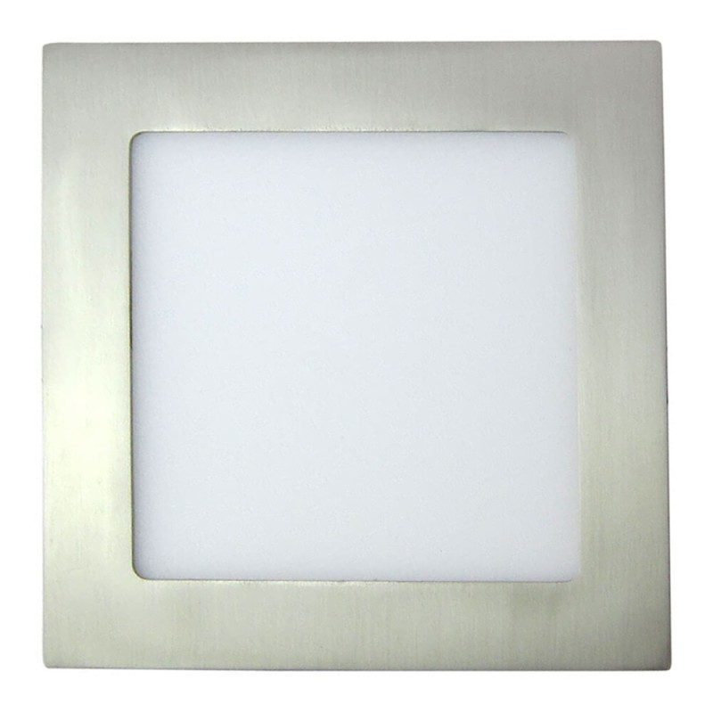 10938 DOWNLIGHT LED CUADRADO EMP 18W PLATA 6000K 10938 DOWNLIGHT LED CUADRADO EMP 18W PLATA 6000K