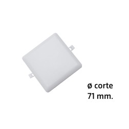 67029 DOWNLIGHT LED CUAD EMP S-MARCO 9W 6000K ALG