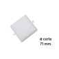 67029 DOWNLIGHT LED CUAD EMP S-MARCO 9W 6000K ALG