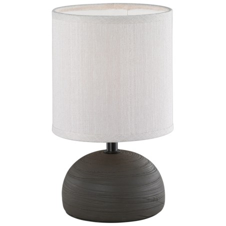 50351026 LAMPARA SOBREMESA LUCI E14 MARRON TRIO